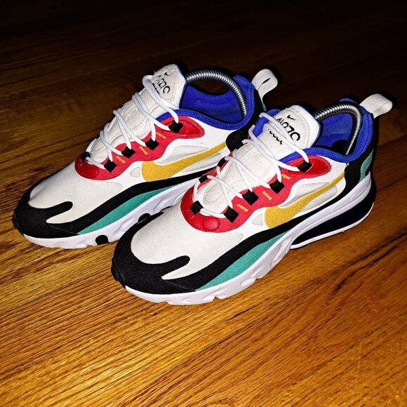 Boys Size 6Y Women's size 7.5 - Nike Air Max 270 React Bauhaus 2019 - Picture 3 of 7
